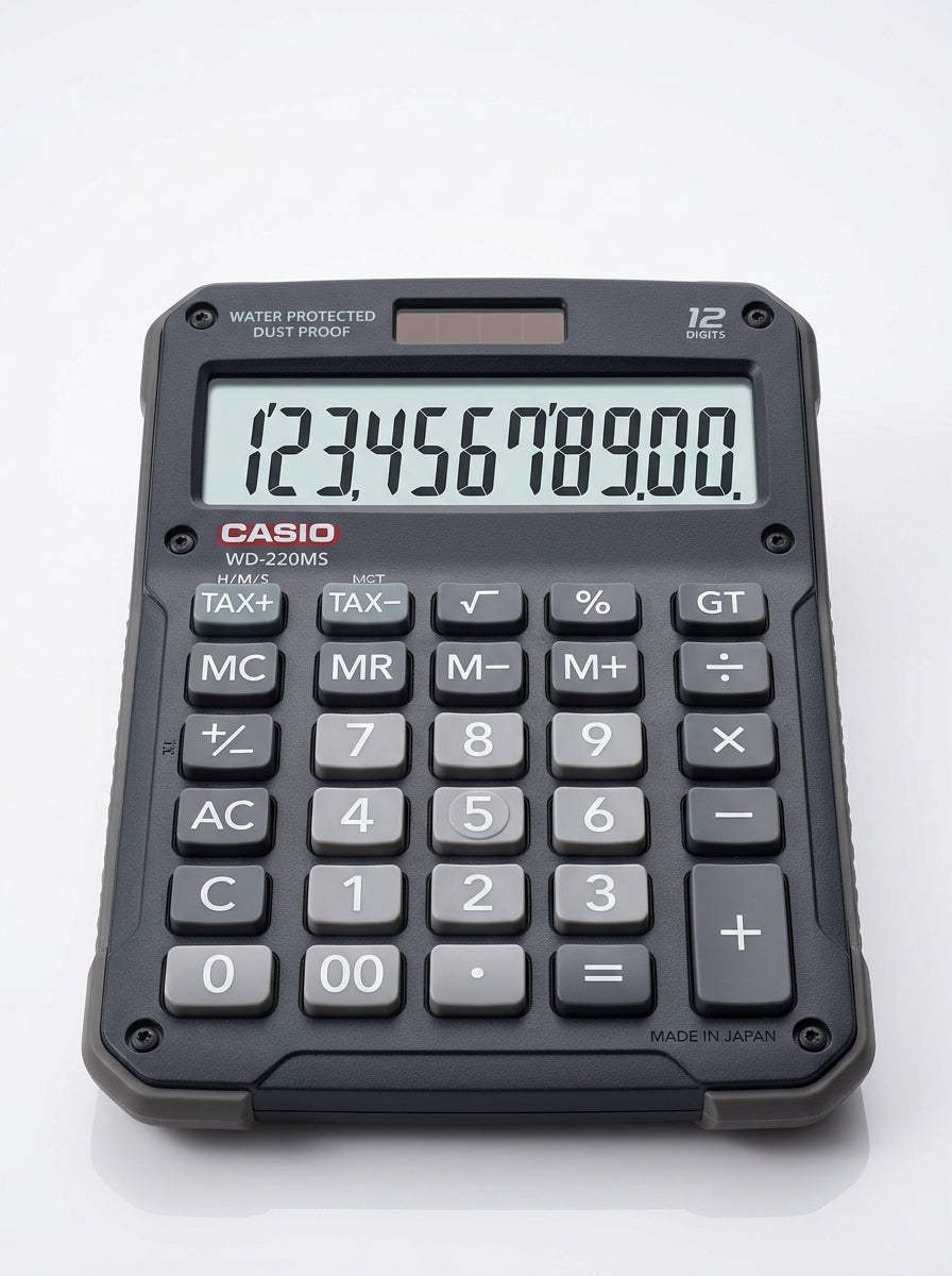 Casio Calculator WD-220 JAPAN