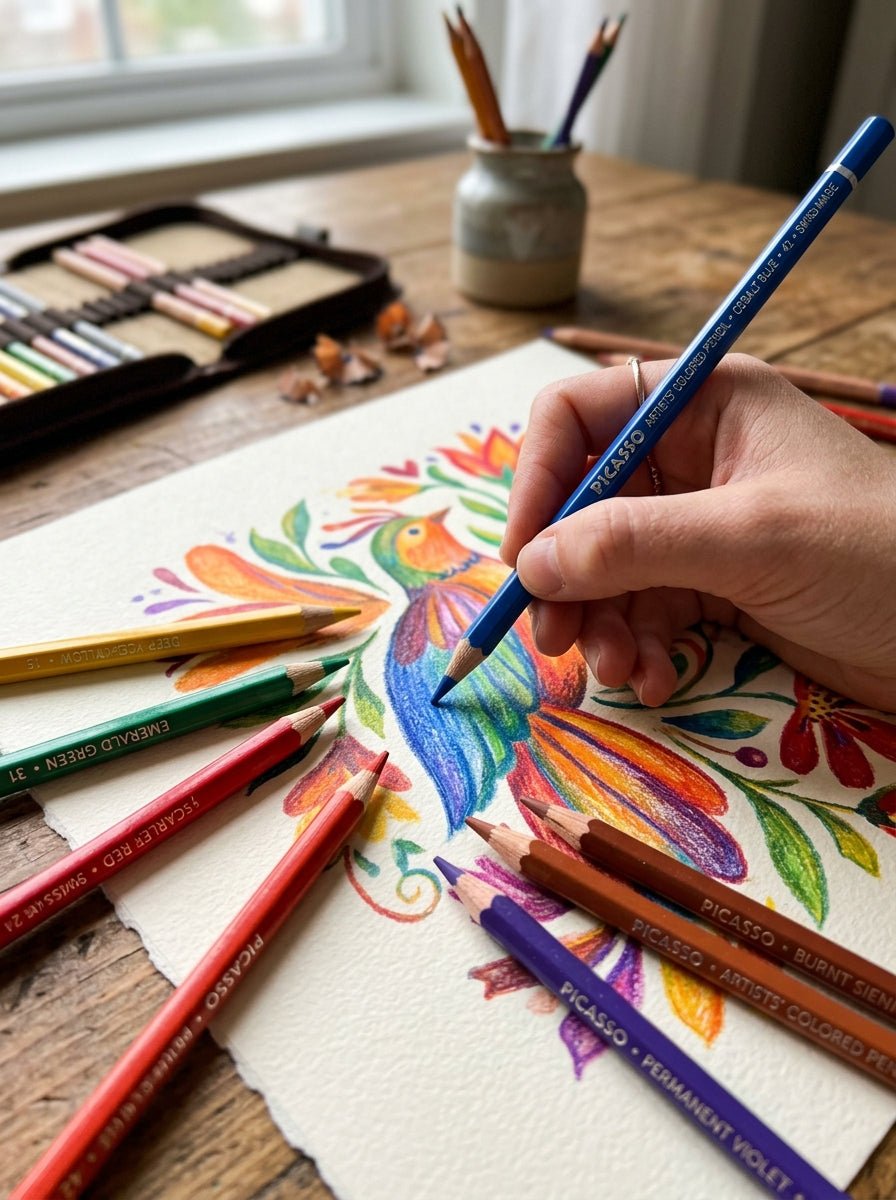 Colour Pencil Picasso