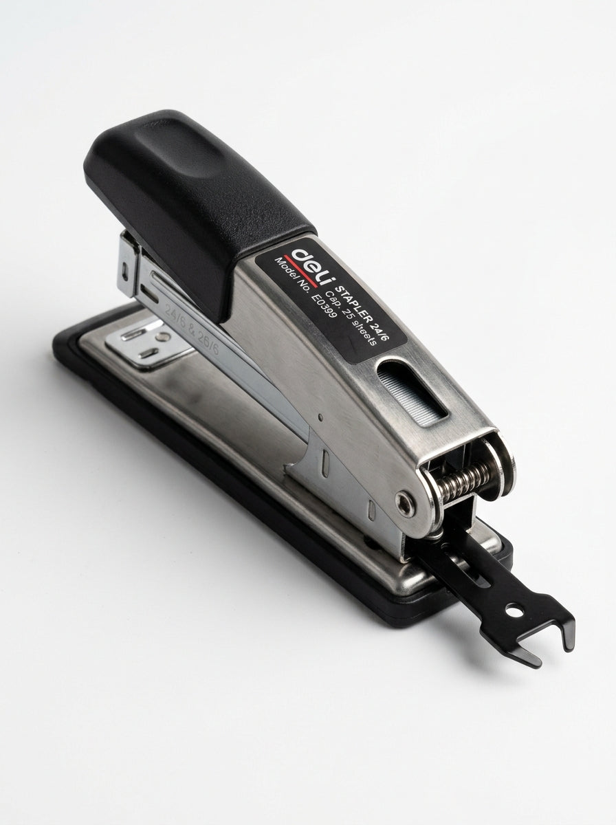Stapler Machine Medium 24/6 With Remover Deli