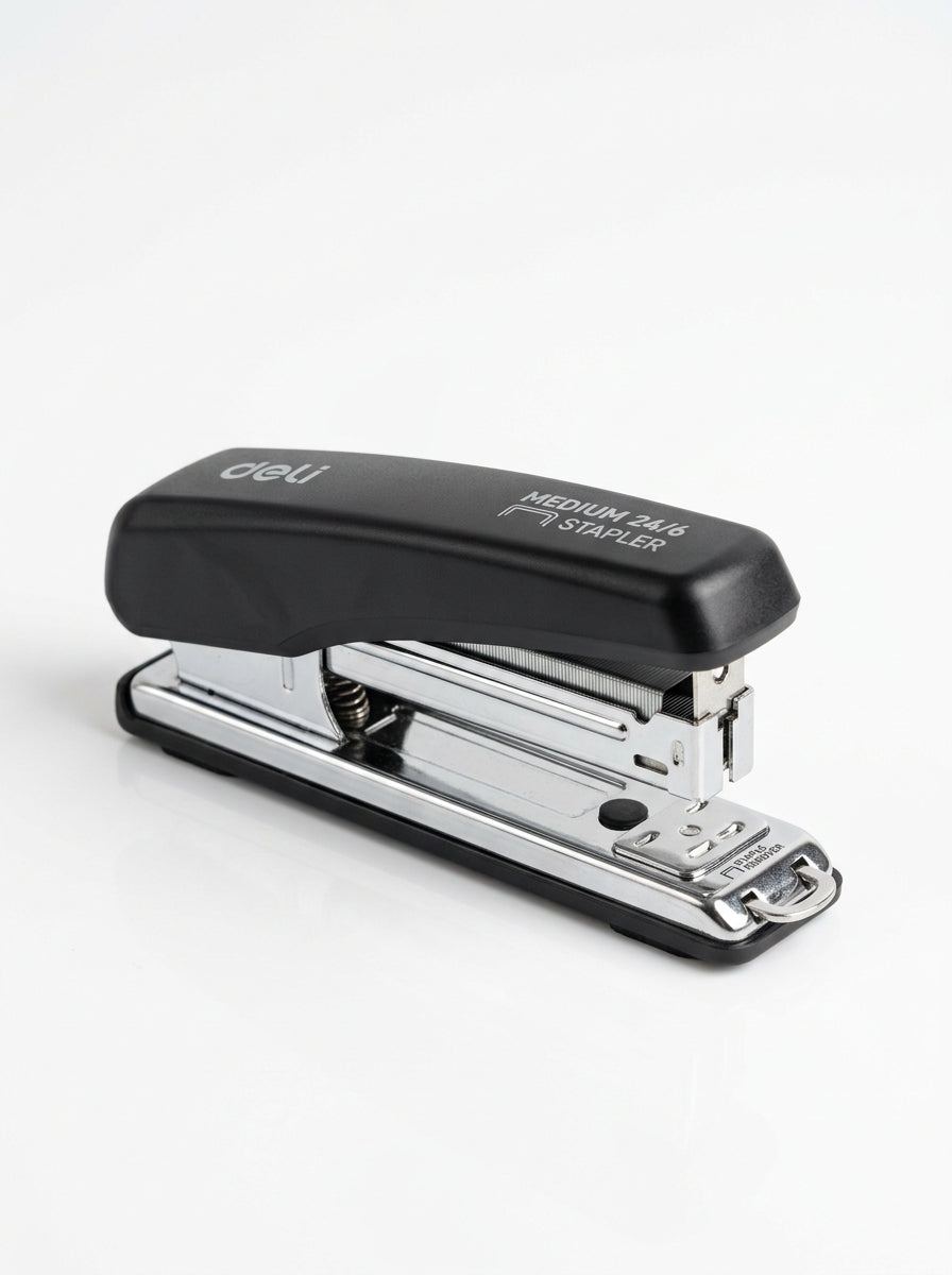 Stapler Machine Medium 24/6 With Remover Deli