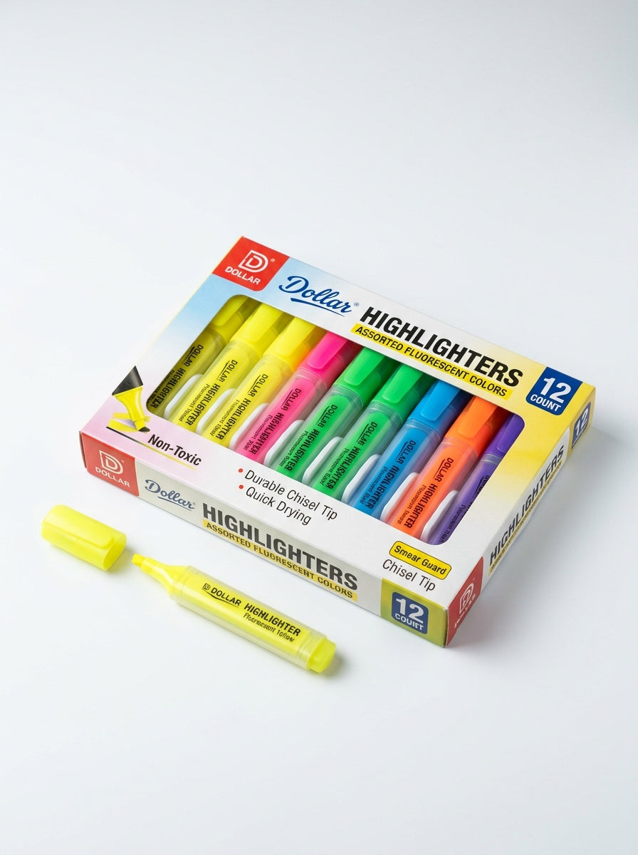Highlighter Dollar 1x12