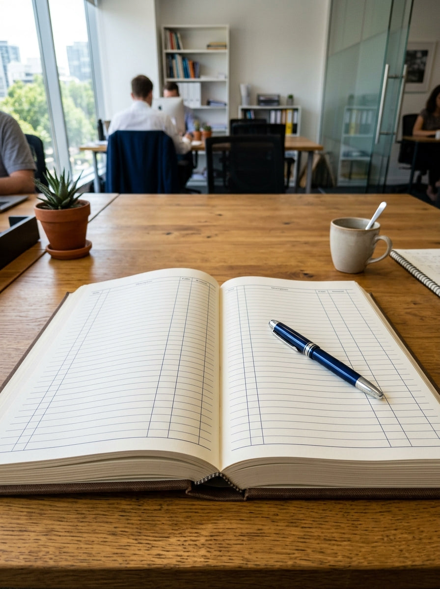 Plain Register 250-Sheets