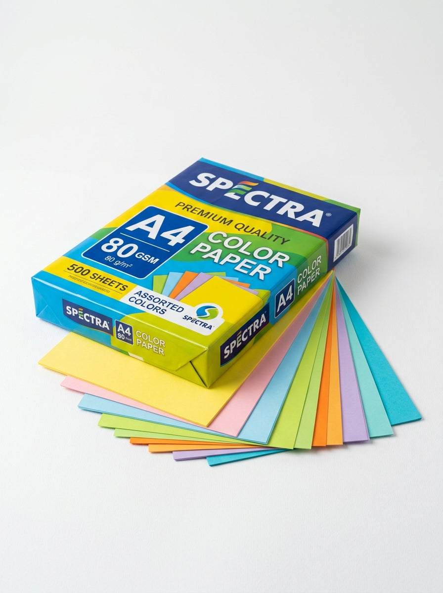 Colour Paper A4 Size Spectra 80-Gram
