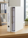 White Box File  1" 4-Hole Imp