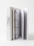 White Box File 1" 3-Hole Imp