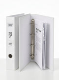 White Box File 2" 4-Hole Imp