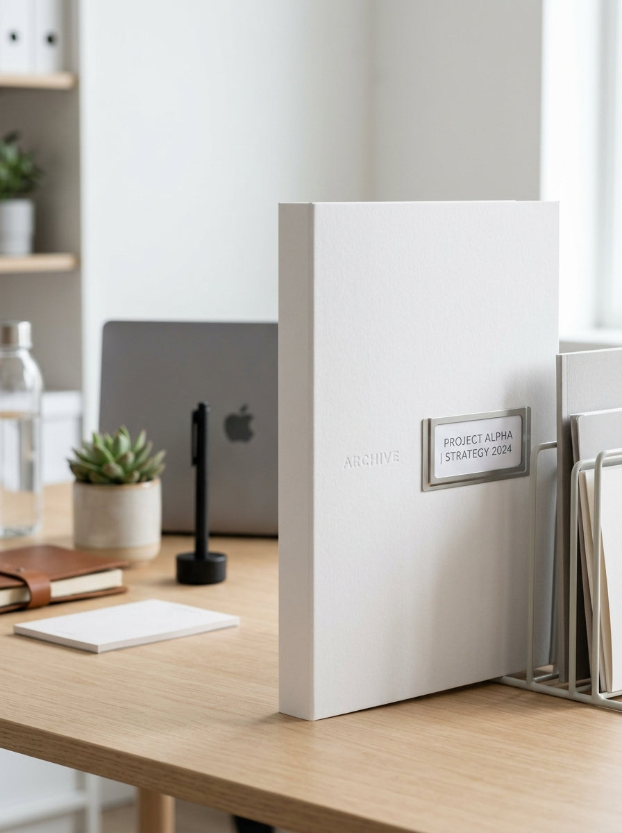 White Card File Fine Quality